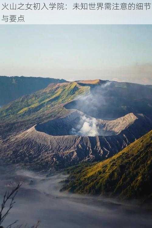 火山之女初入学院：未知世界需注意的细节与要点